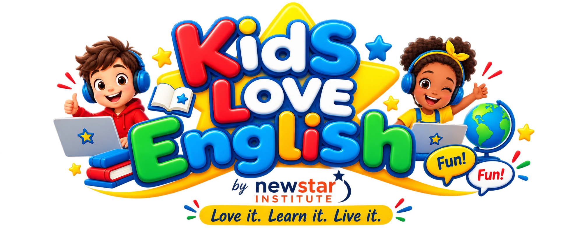Kids Love English by New Star Institute — Love it. Learn it. Live it.
